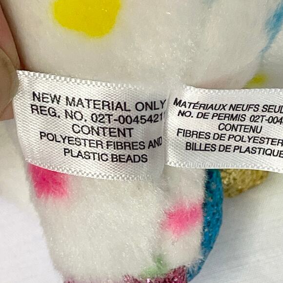 TY Beenie Boos Harmonie Unicorn 6" Glitter Eyes Stuffed Animal Collectible | NWT - Picture 9 of 9